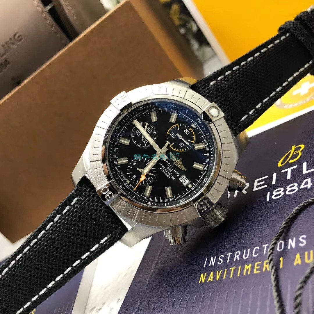 百年灵原单瑞士7750复仇者45计时系列A13317101B1X2腕表 / BL179