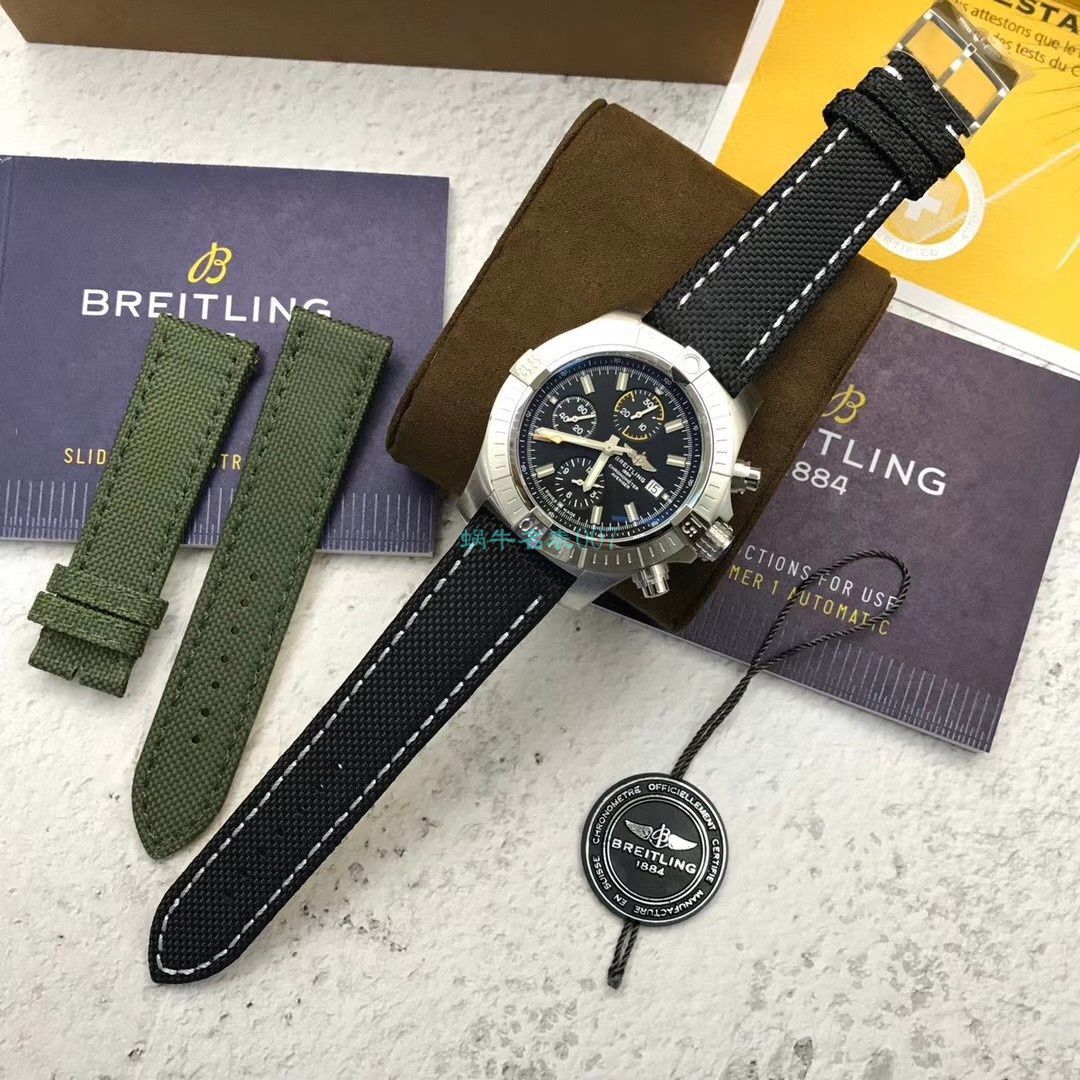 百年灵原单瑞士7750复仇者45计时系列A13317101B1X2腕表 / BL179