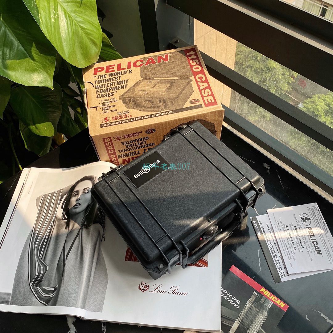 柏莱士原单INSTRUMENTS系列BR0392-D-BU-ST/SRB腕表 / BR036