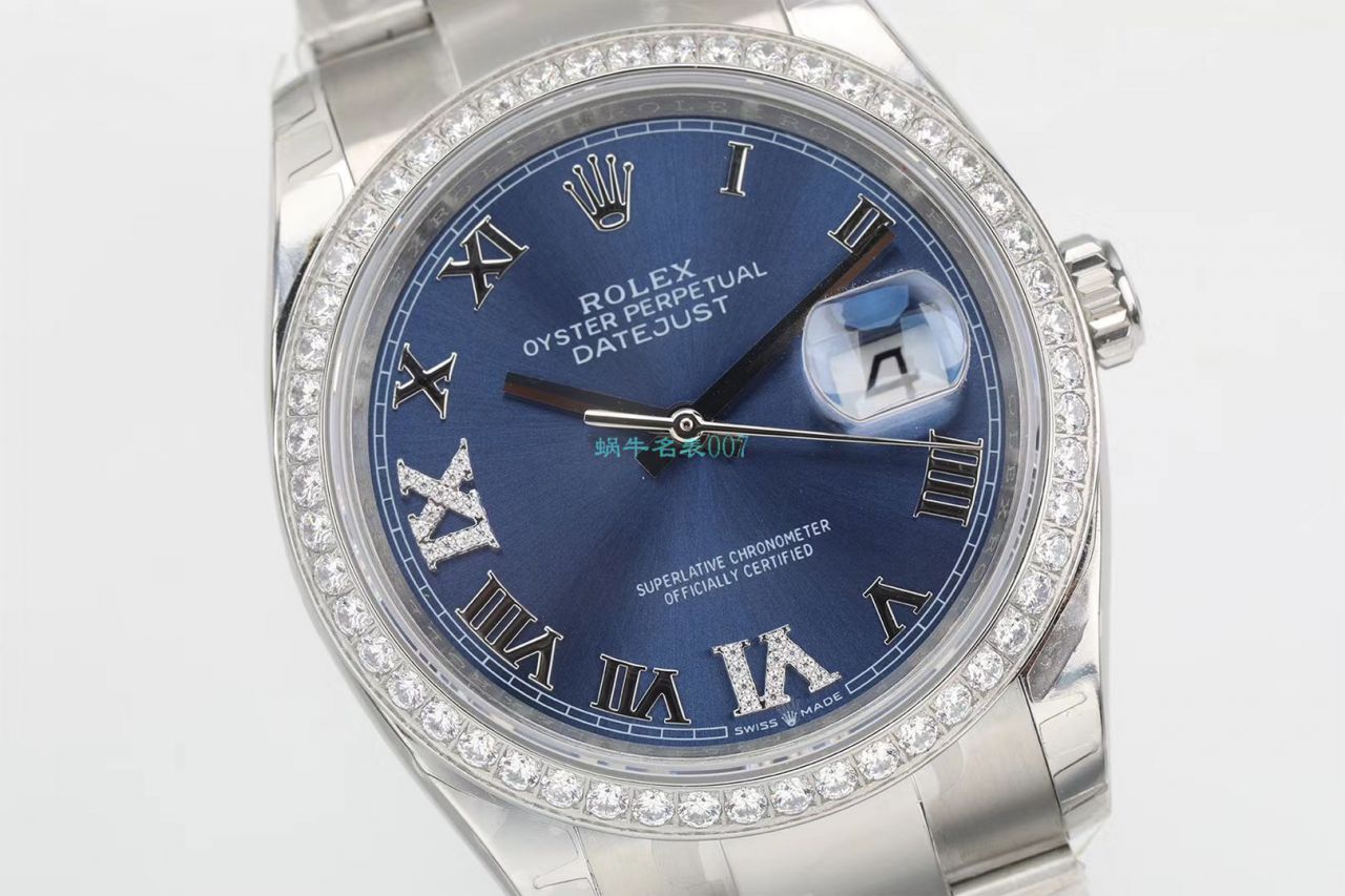 EW厂劳力士顶级复刻高仿36日志m126283rbr-0012，m126281rbr-0016，m126284rbr-0024腕表 / R601