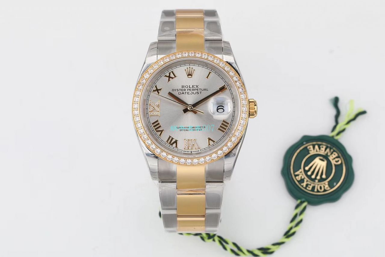 EW厂劳力士顶级复刻高仿36日志m126283rbr-0012，m126281rbr-0016，m126284rbr-0024腕表 / R601