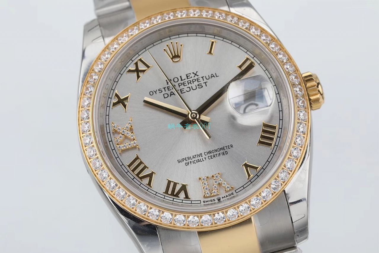 EW厂劳力士顶级复刻高仿36日志m126283rbr-0012，m126281rbr-0016，m126284rbr-0024腕表 / R601