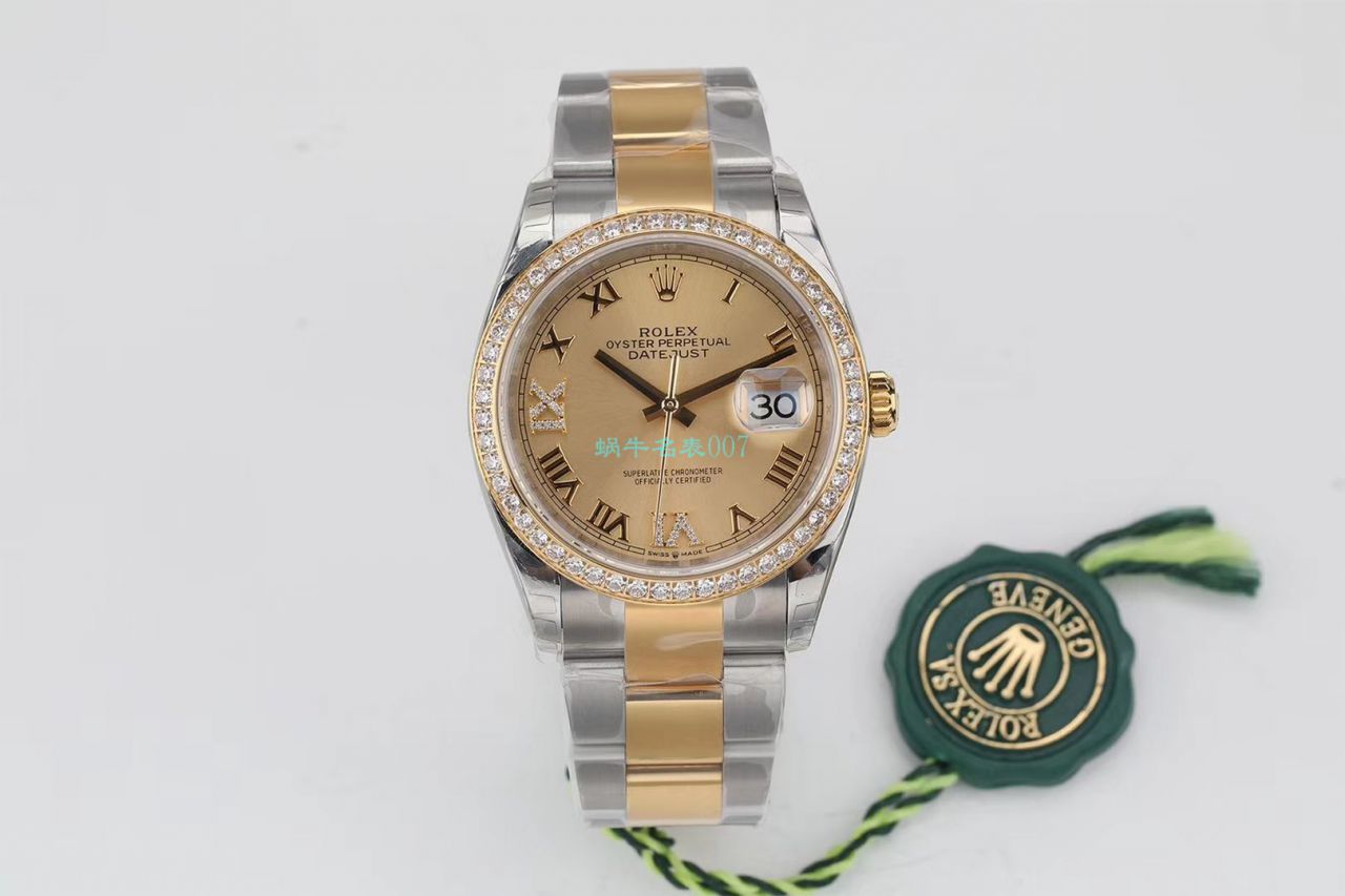 EW厂劳力士顶级复刻高仿36日志m126283rbr-0012，m126281rbr-0016，m126284rbr-0024腕表 / R601