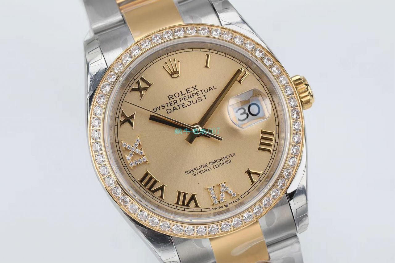 EW厂劳力士顶级复刻高仿36日志m126283rbr-0012，m126281rbr-0016，m126284rbr-0024腕表 / R601