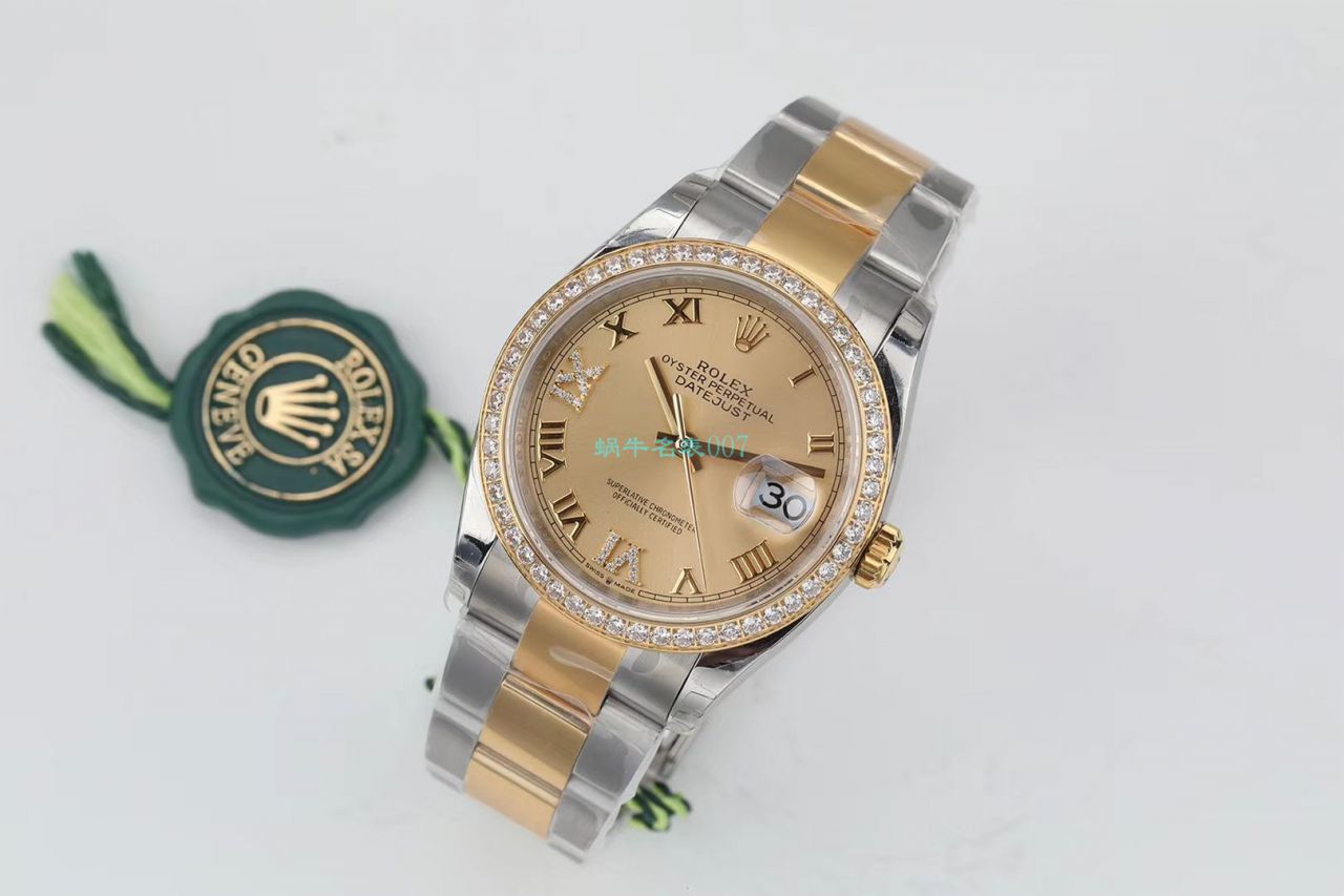 EW厂劳力士顶级复刻高仿36日志m126283rbr-0012，m126281rbr-0016，m126284rbr-0024腕表 / R601