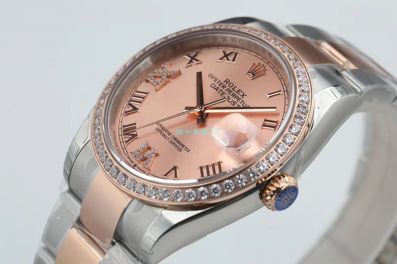 EW厂劳力士顶级复刻高仿36日志m126283rbr-0012，m126281rbr-0016，m126284rbr-0024腕表 / R601