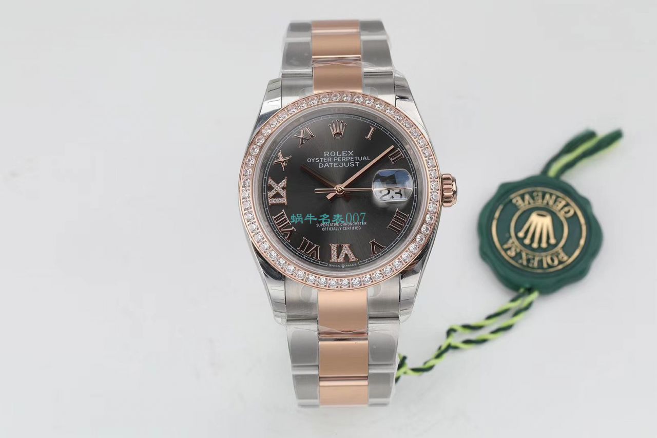 EW厂劳力士顶级复刻高仿36日志m126283rbr-0012，m126281rbr-0016，m126284rbr-0024腕表 / R601