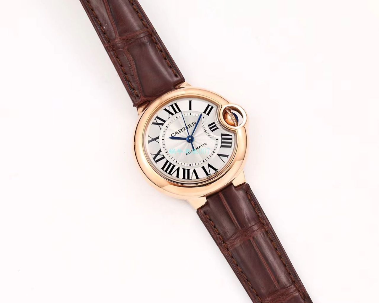 V6厂卡地亚蓝气球女表33,36毫米7K版本顶级复刻高仿最终版两档定制级别Cal.076自动机芯 / K278