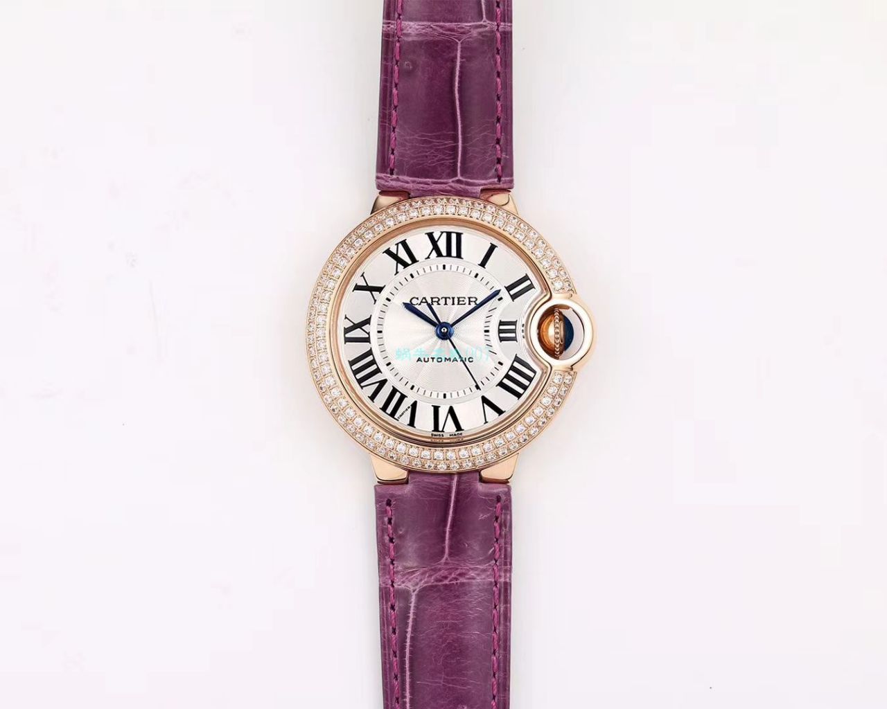 V6厂卡地亚蓝气球女表33,36毫米7K版本顶级复刻高仿最终版两档定制级别Cal.076自动机芯 / K278