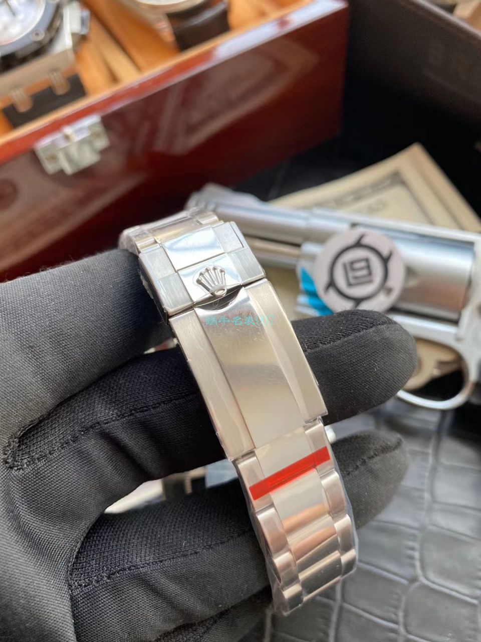 V9厂高精仿手表劳力士格林尼治型II系列116710LN-78200腕表(绿针) / R605