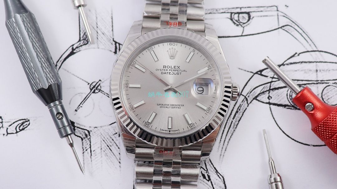 RE厂顶级复刻高仿手表劳力士日志型系列m126334-0022绿萝腕表 / R607