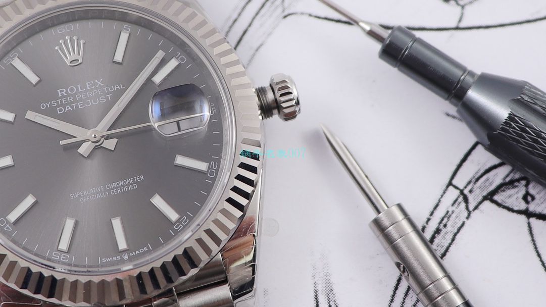 RE厂顶级复刻高仿手表劳力士日志型系列m126334-0022绿萝腕表 / R607