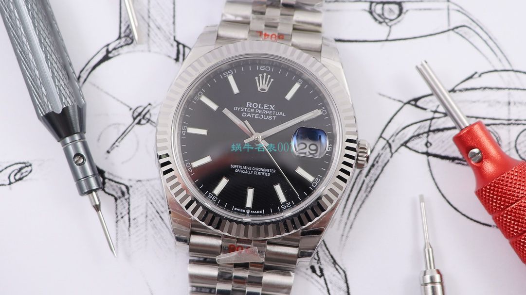 RE厂顶级复刻高仿手表劳力士日志型系列m126334-0022绿萝腕表 / R607