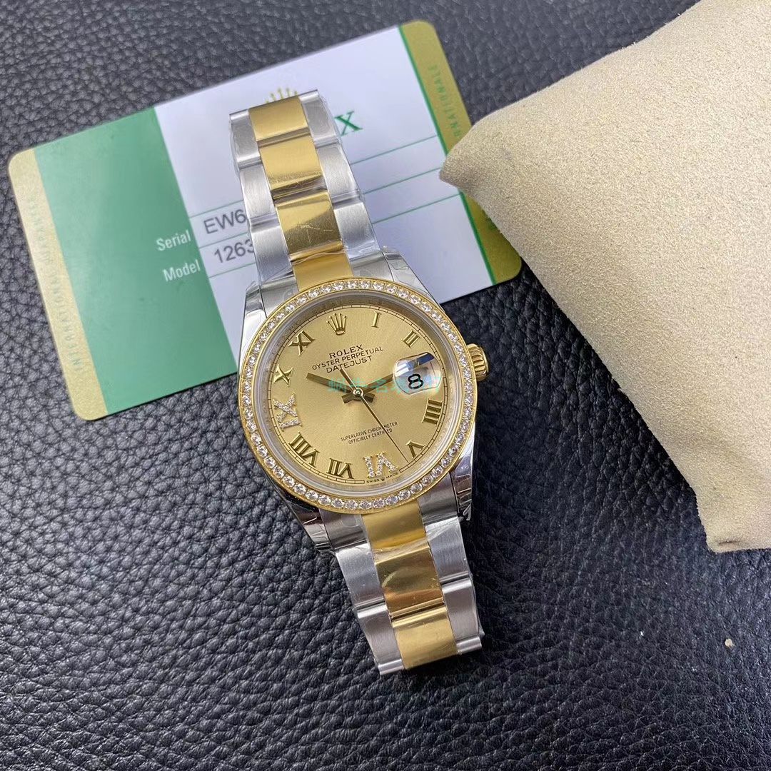 EW厂劳力士顶级复刻高仿36日志m126283rbr-0012，m126281rbr-0016，m126284rbr-0024腕表 / R601