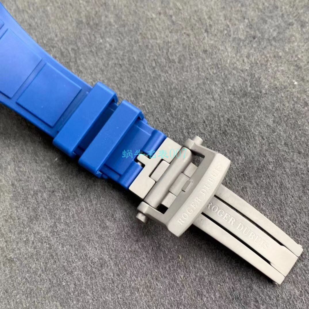 BBR厂顶级复刻高仿陀飞轮罗杰杜彼EXCALIBUR（王者系列）系列RDDBEX0479蓝面表带腕表 / LJ066