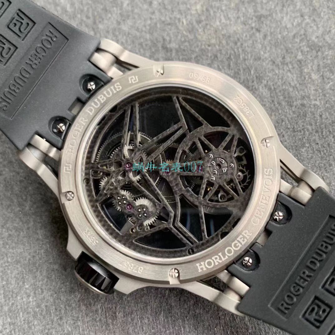 BBR厂顶级复刻高仿陀飞轮罗杰杜彼EXCALIBUR（王者系列）系列RDDBEX0479蓝面表带腕表 / LJ066