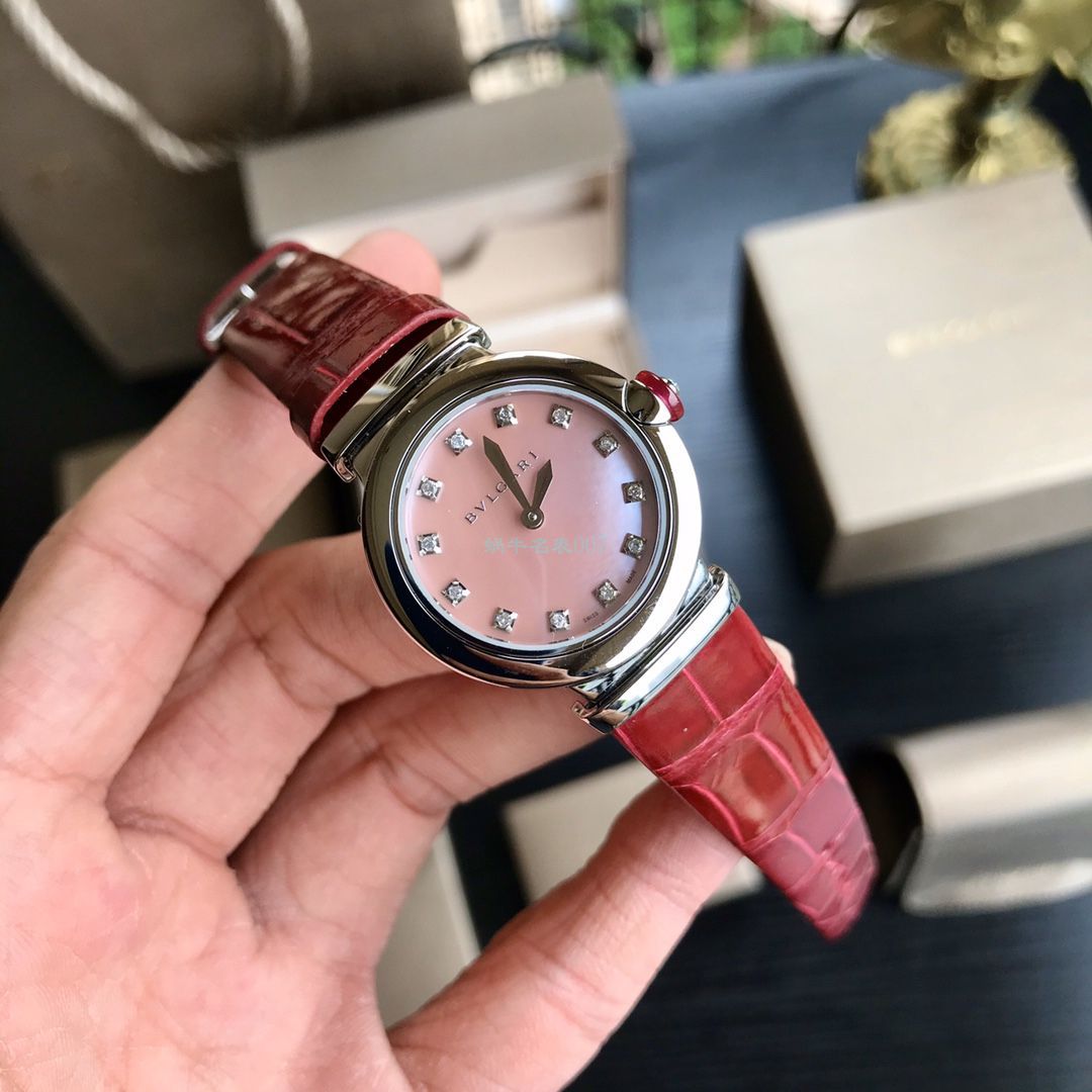 渠道原单真钻女表宝格丽LVCEA系列102608 LU28C2SL/12腕表 / BG037