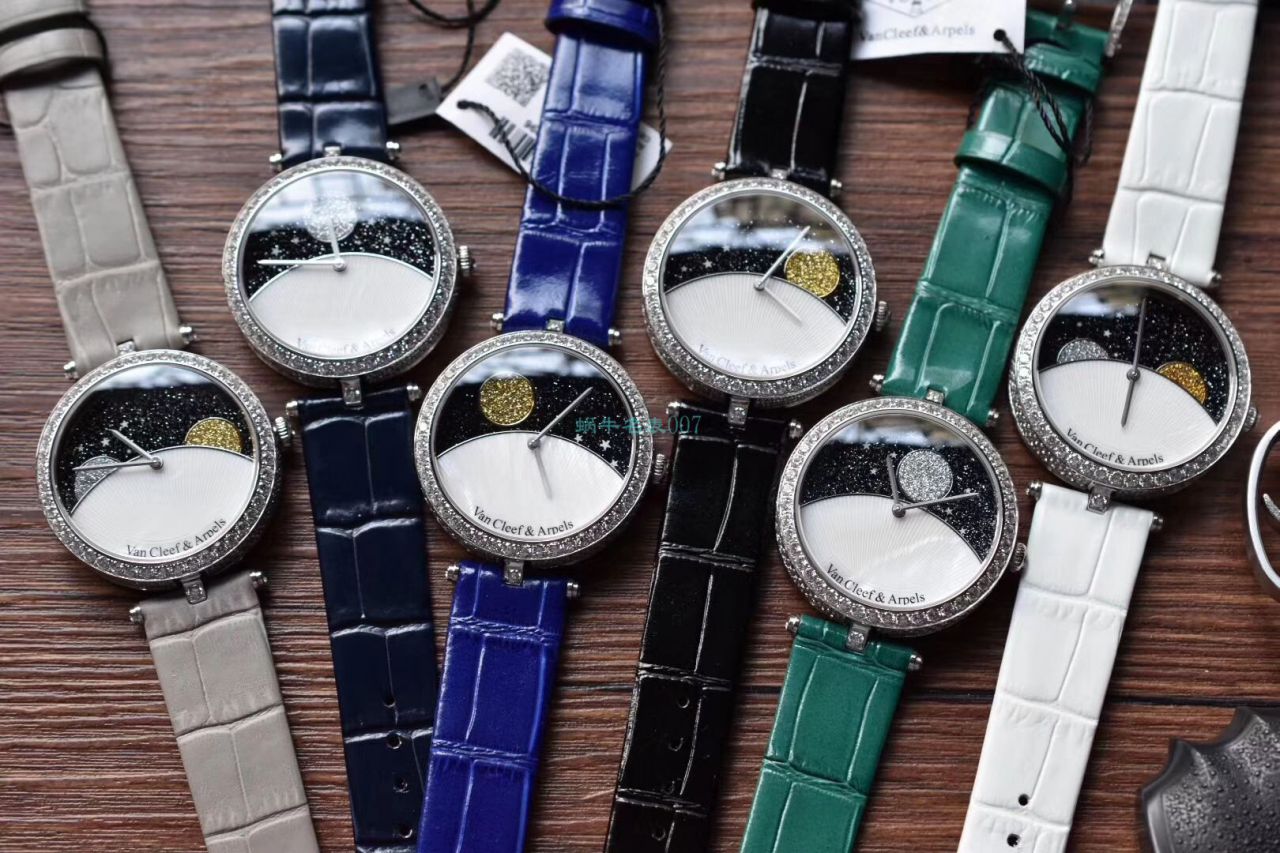 梵克雅宝顶级复刻高仿女装诗意复杂功能系列VCARN25800腕表 / VCA09