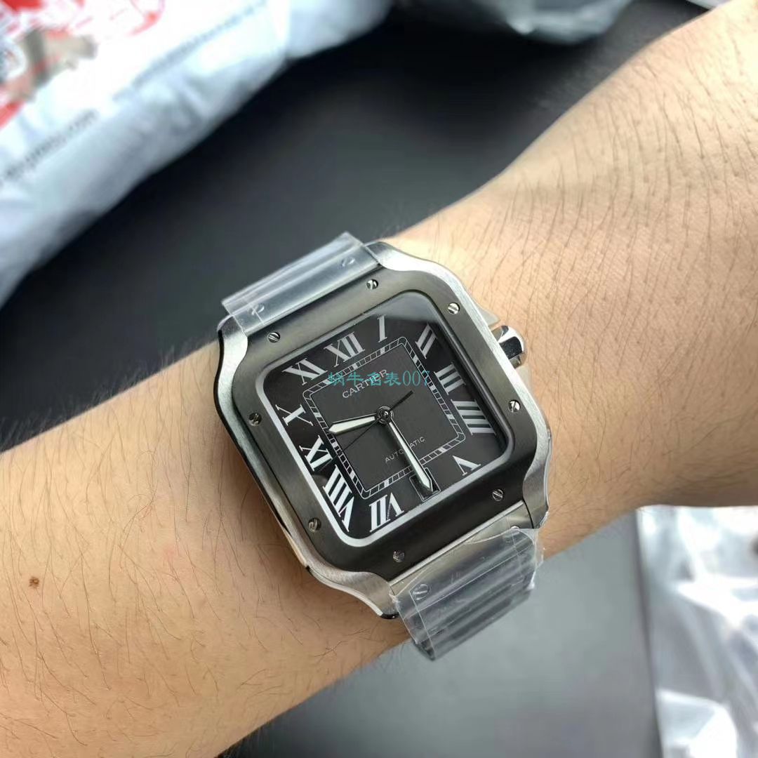 V6厂复刻高仿手表卡地亚山度士WSSA0037（大号男装）腕表 / K280