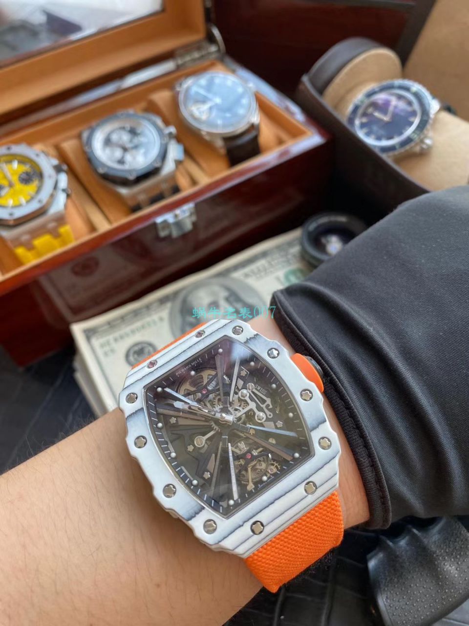 客定改装RICHARD MILLE理查德米勒复刻高仿RM 12-01限量陀飞轮腕表 / RM12-01