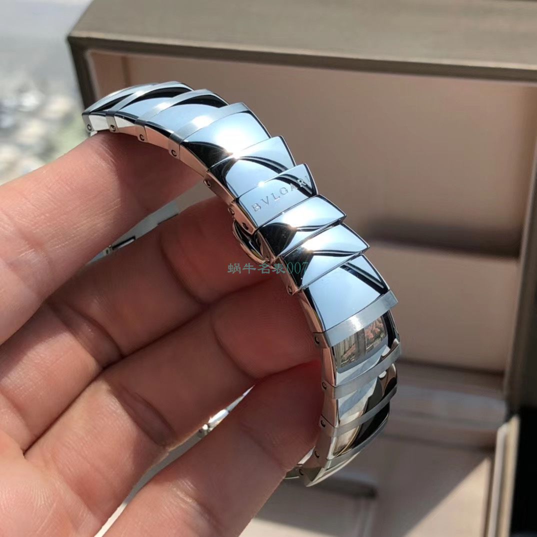 渠道真钻原单宝格丽LVCEA系列102196 LU28WSS/12女士腕表 / BG033