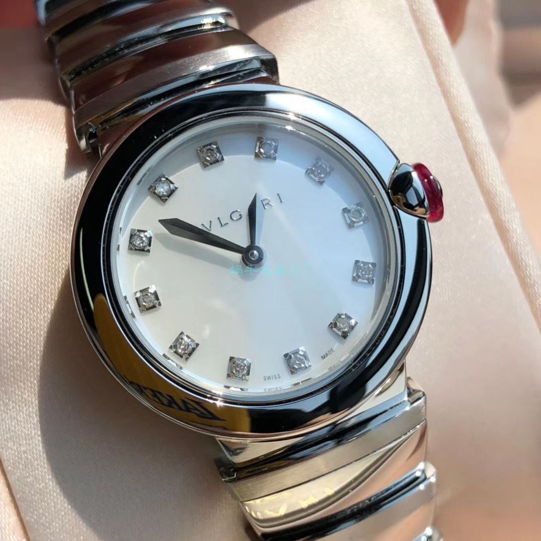 渠道真钻原单宝格丽LVCEA系列102196 LU28WSS/12女士腕表 / BG033