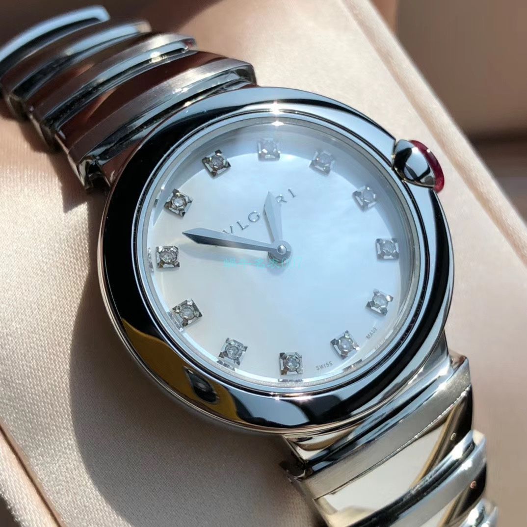 渠道真钻原单宝格丽LVCEA系列102196 LU28WSS/12女士腕表 / BG033