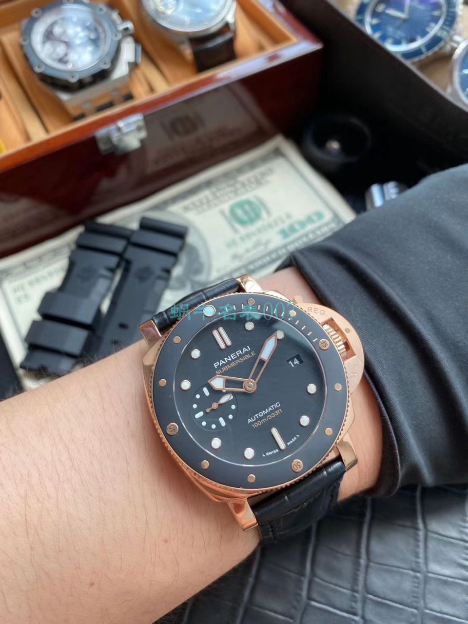 VS厂复刻高仿手表沛纳海SUBMERSIBLE 潜行系列PAM00974腕表 / VSPAM974