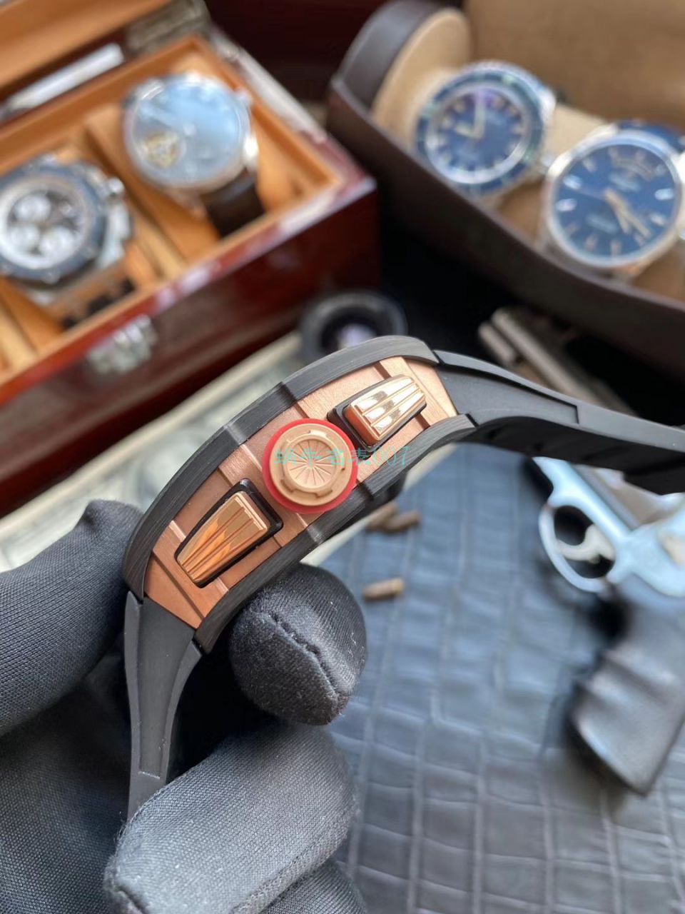 KV台湾厂V2升级版锻造碳纤维理查德米勒复刻高仿手表男士系列RM 011腕表 / KVRM011V2C