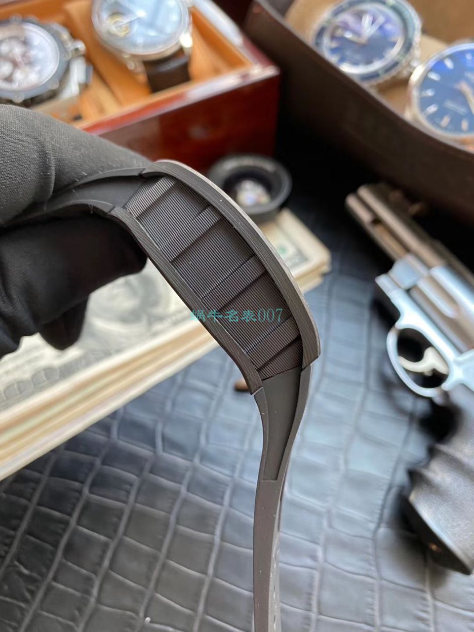 KV台湾厂V2升级版锻造碳纤维理查德米勒复刻高仿手表男士系列RM 011腕表 / KVRM011V2C