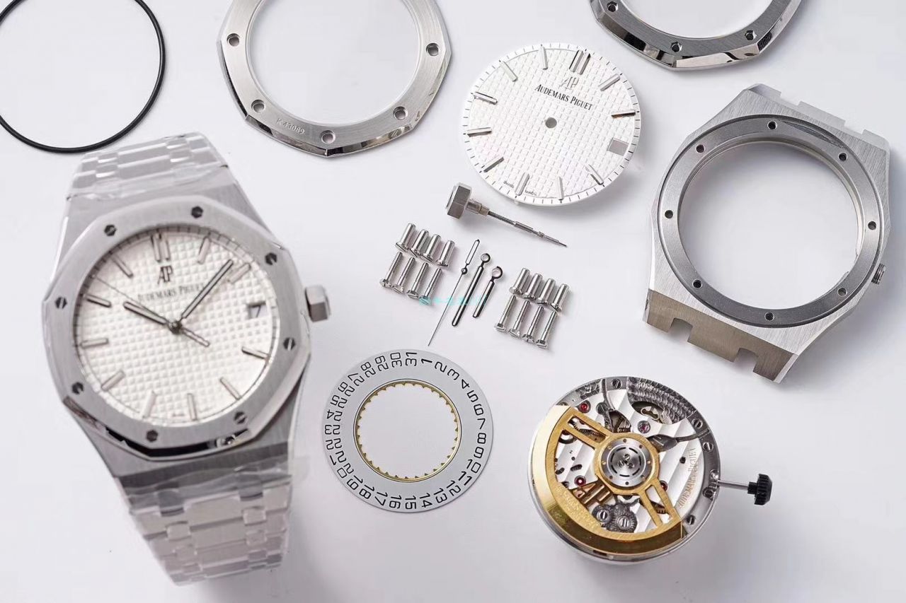 ZF厂AP爱彼复刻手表皇家橡树高仿15500ST.OO.1220ST.04腕表 / AP198