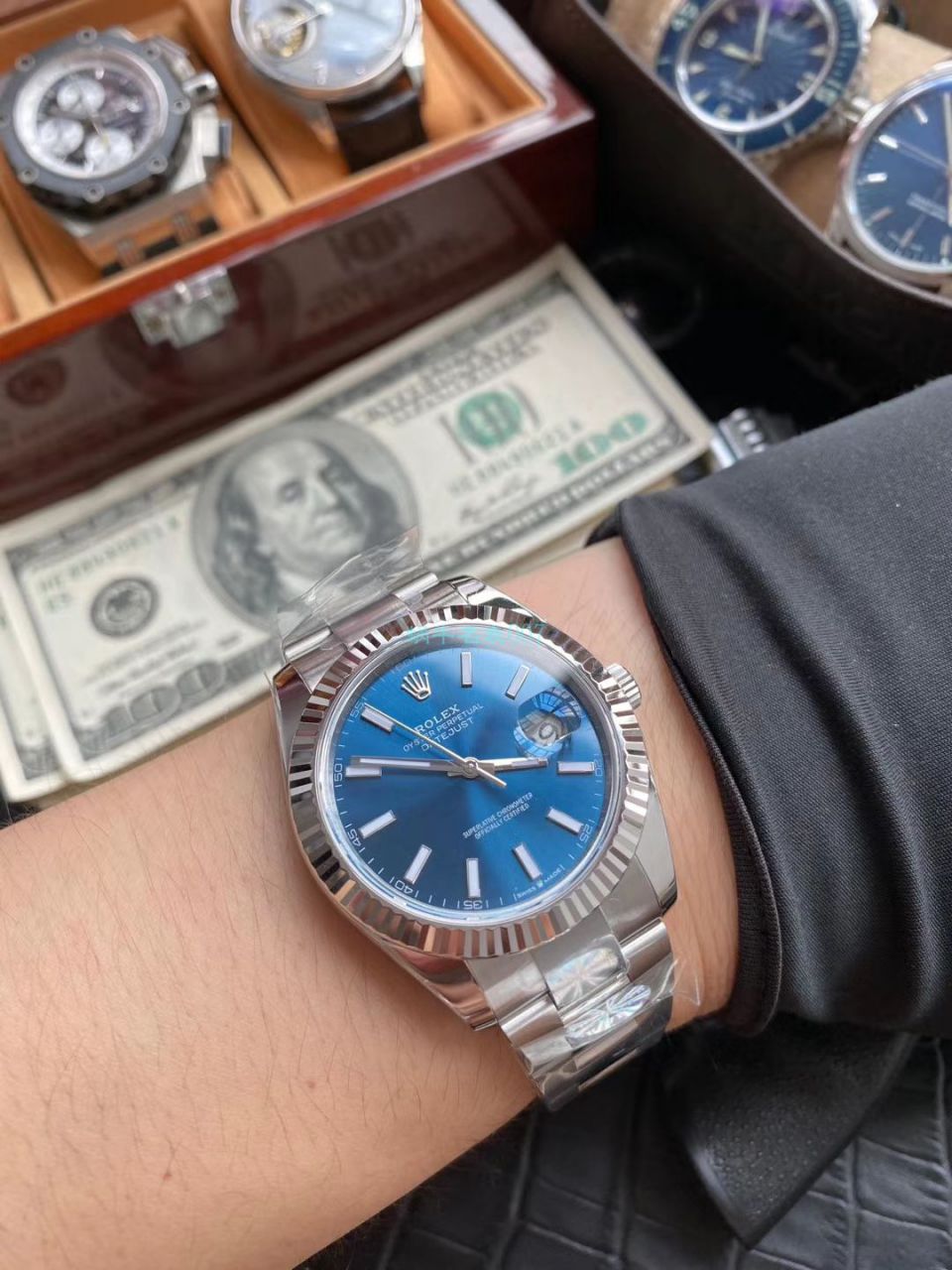 AR厂V3版劳力士日志41系列复刻高仿m126334-0017,116334-72210蓝盘,m126334-0013腕表 / R610