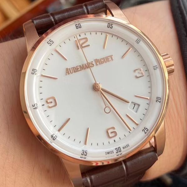 TNK厂爱彼精仿手表CODE 11.59系列高仿15210OR.OO.A099CR.01腕表