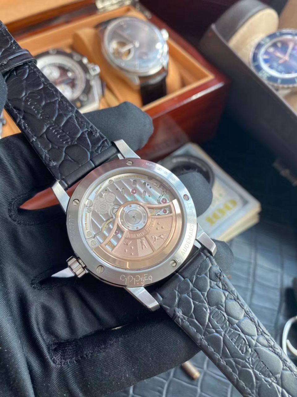 TNK厂爱彼高仿手表CODE 11.59系列15210BC.OO.A002CR.01腕表 / AP200