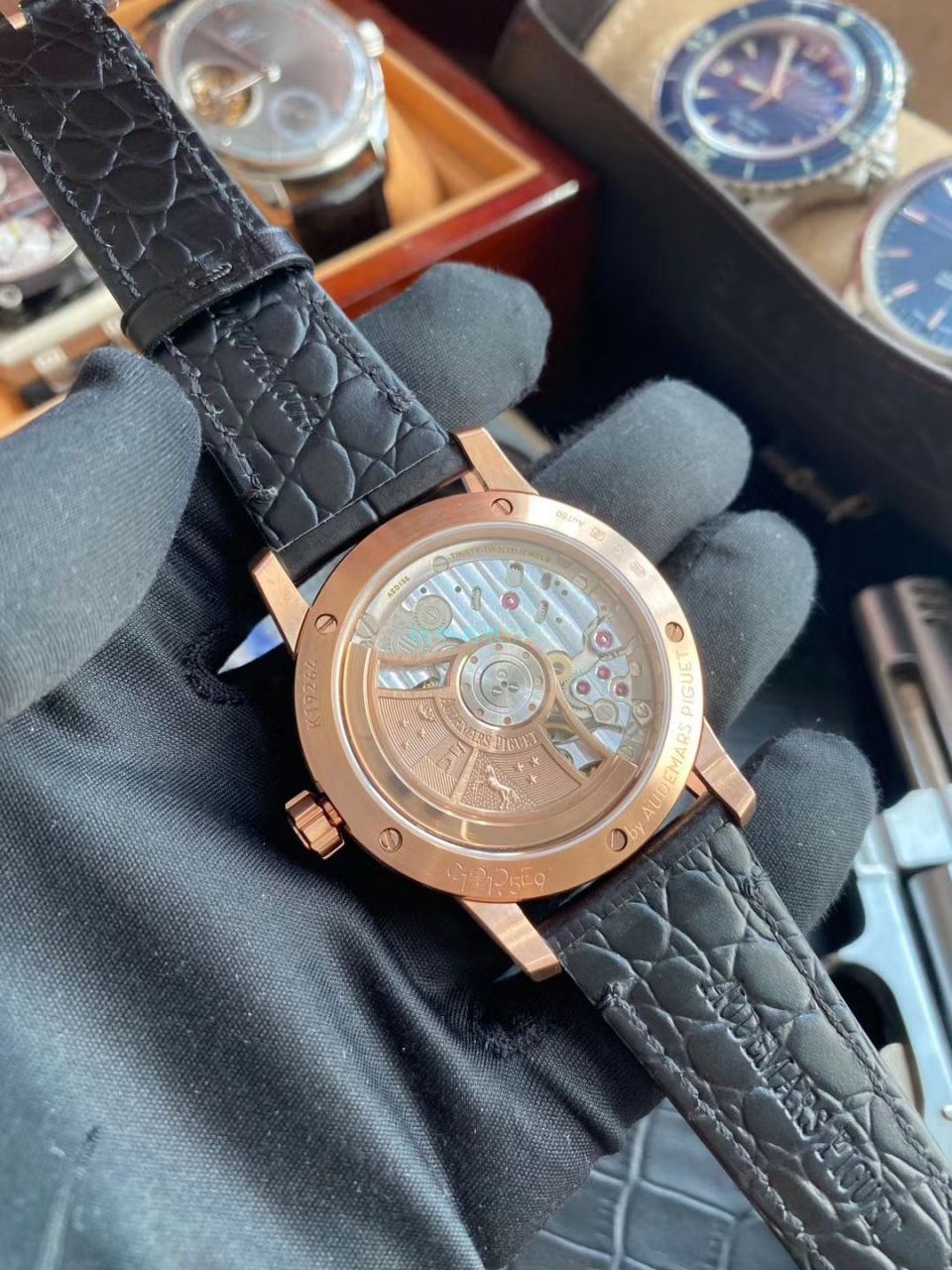 TNK厂爱彼复刻高仿手表CODE 11.59系列15210OR.OO.A002CR.01腕表 / AP202