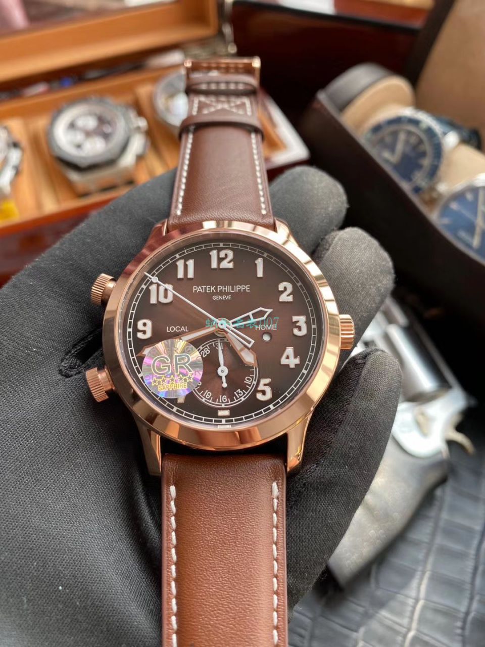 GR厂百达翡丽高仿手表复杂功能时计V2升级版5524G-001,5524R-001腕表 / BD296