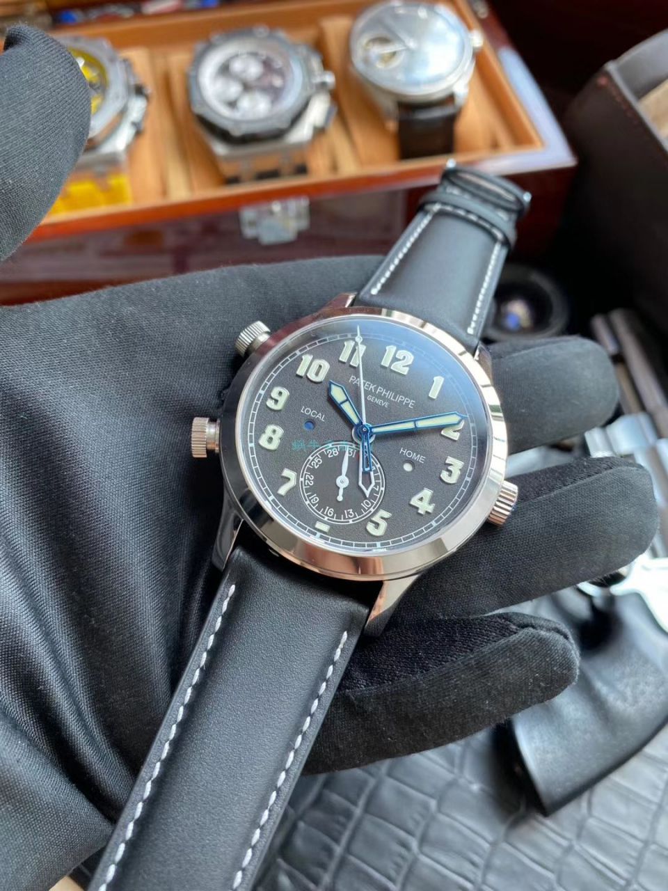 GR厂PP复刻手表百达翡丽高仿复杂功能时计系列5524R-001腕表 / BD298