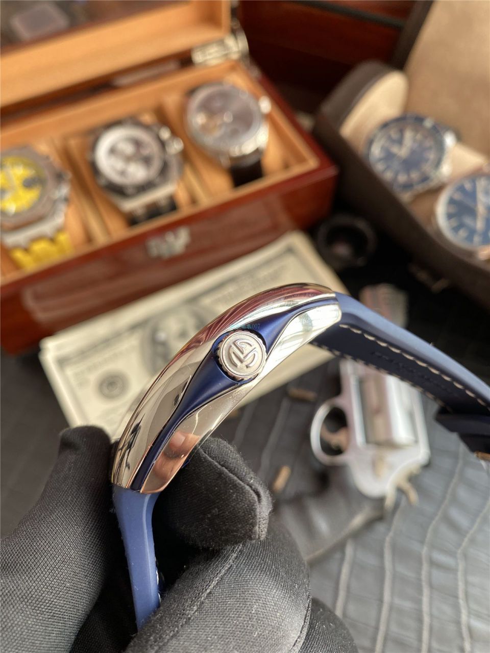 ZF厂复刻高仿法兰克穆勒MEN'S COLLECTION系列V 45 SC DT YACHTING腕表 / FL068