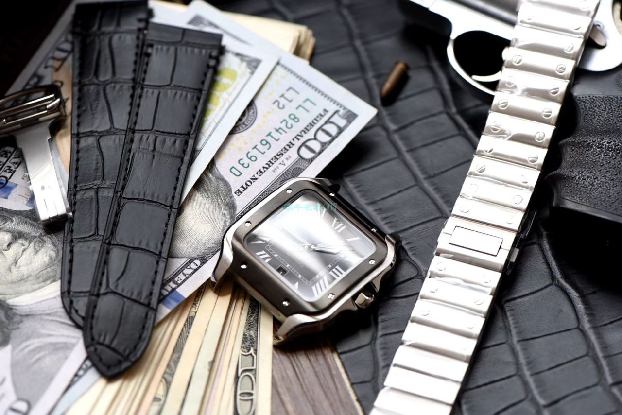 V6厂复刻高仿手表卡地亚山度士WSSA0037（大号男装）腕表 / K280