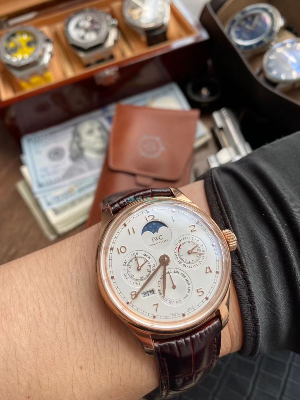 V9厂官网顶级高仿万国葡萄牙万年历IW503401，IW502213，IW502305腕表 / WG532