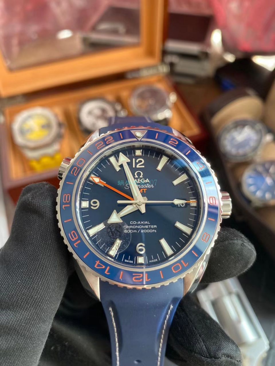 VS厂官网【视频评测美好星球】顶级复刻高仿欧米茄海马海洋宇宙600米232.32.44.22.03.001腕表 / M711
