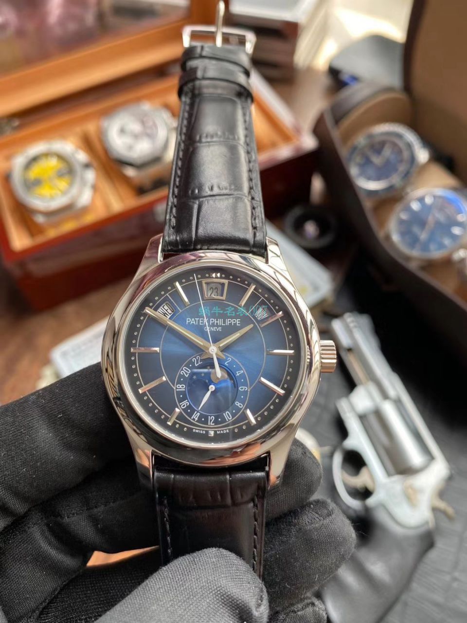 GR厂V2版本百达翡丽高仿手表复杂功能时计系列5205R-001,5205R-010腕表 / BD302