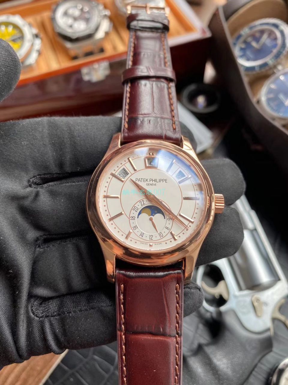 GR厂V2版本百达翡丽高仿手表复杂功能时计系列5205R-001,5205R-010腕表 / BD302