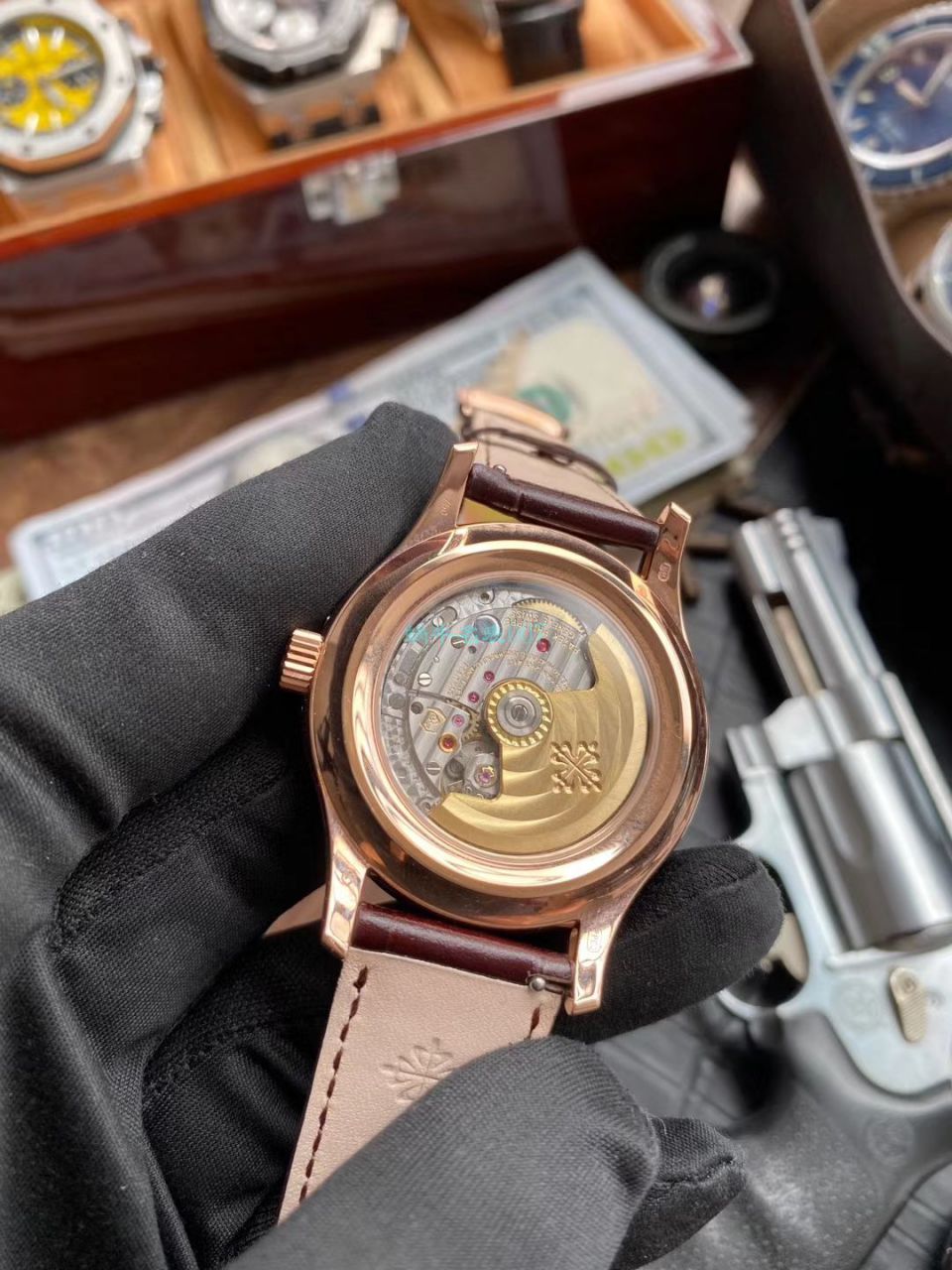 GR厂V2升级版百达翡丽复刻高仿手表复杂功能时计系列5205G-013,5205G-010腕表 / BD303