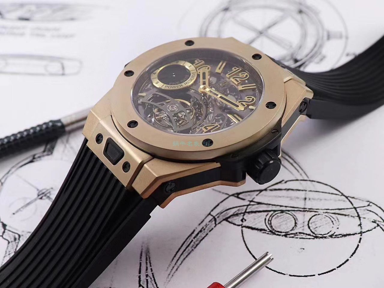 MJ厂高仿宇舶陀飞轮手表405.MX.0138.RX，405.OX.0138.LR，405.CI.0110.RX腕表 / YB097