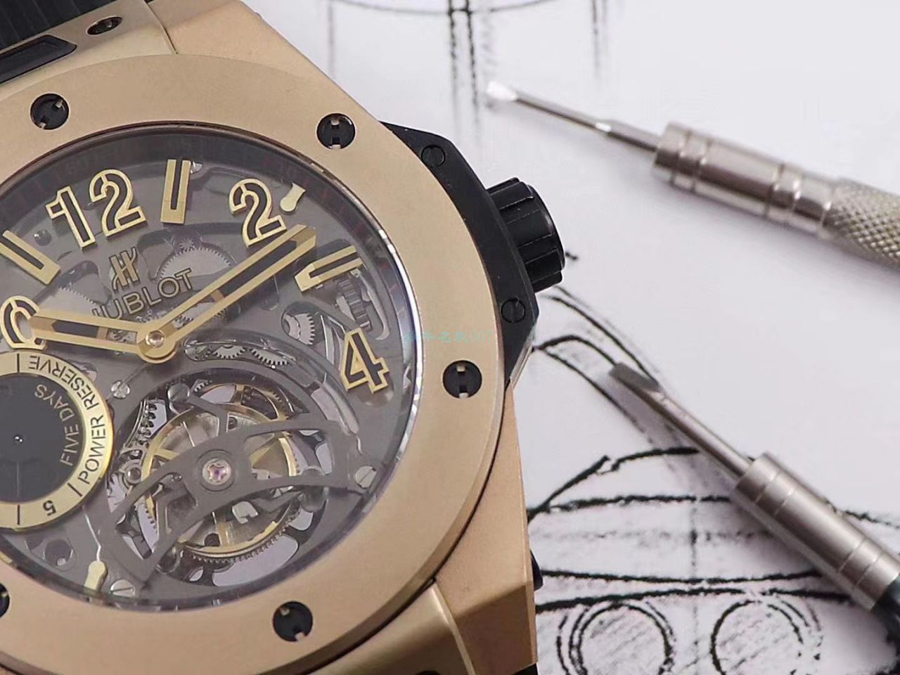 MJ厂高仿宇舶陀飞轮手表405.MX.0138.RX，405.OX.0138.LR，405.CI.0110.RX腕表 / YB097