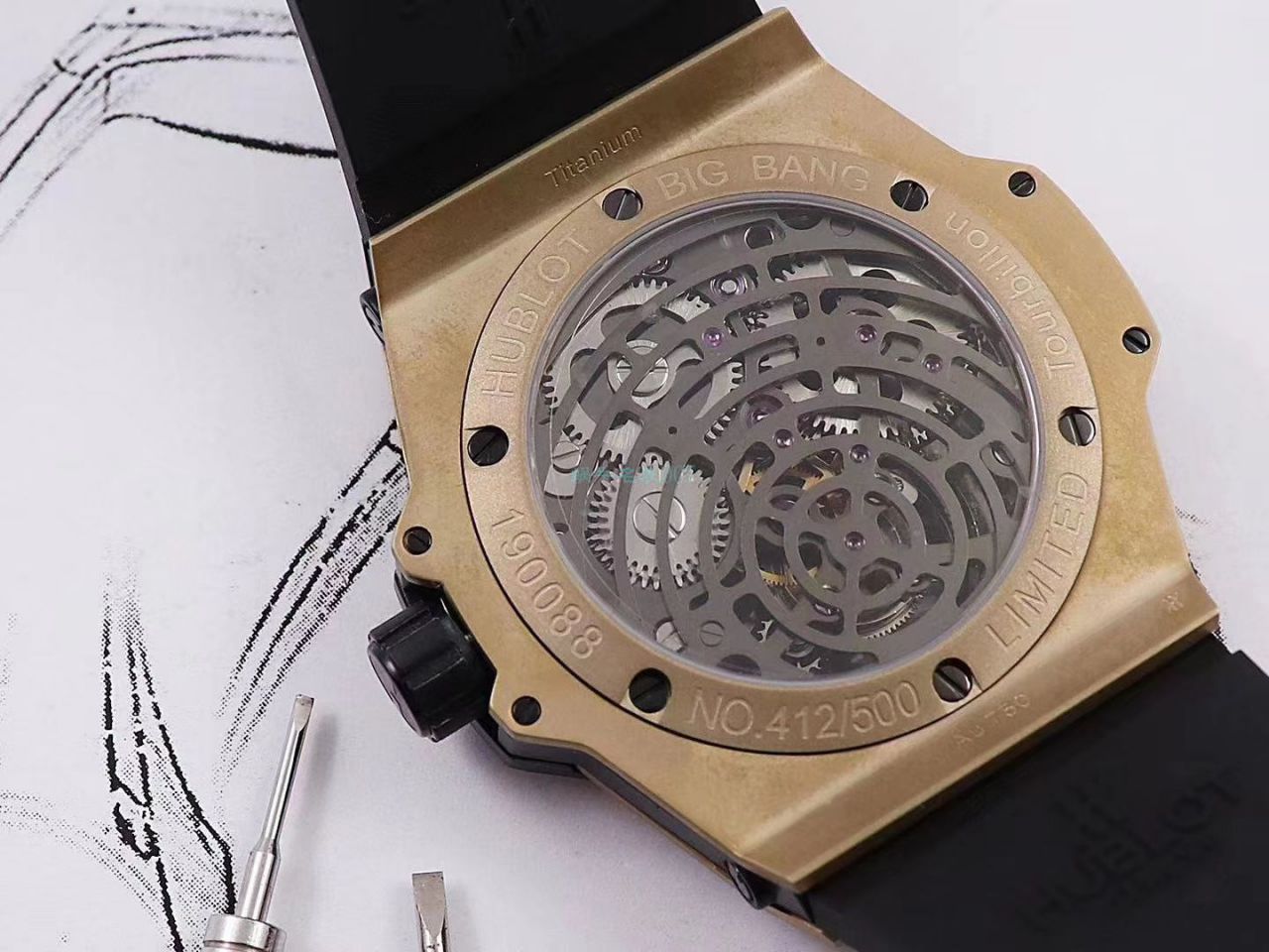 MJ厂高仿宇舶陀飞轮手表405.MX.0138.RX，405.OX.0138.LR，405.CI.0110.RX腕表 / YB097