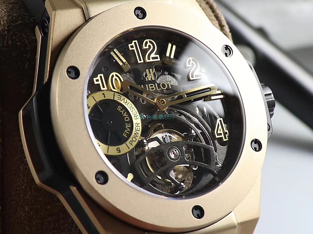 MJ厂高仿宇舶陀飞轮手表405.MX.0138.RX，405.OX.0138.LR，405.CI.0110.RX腕表 / YB097