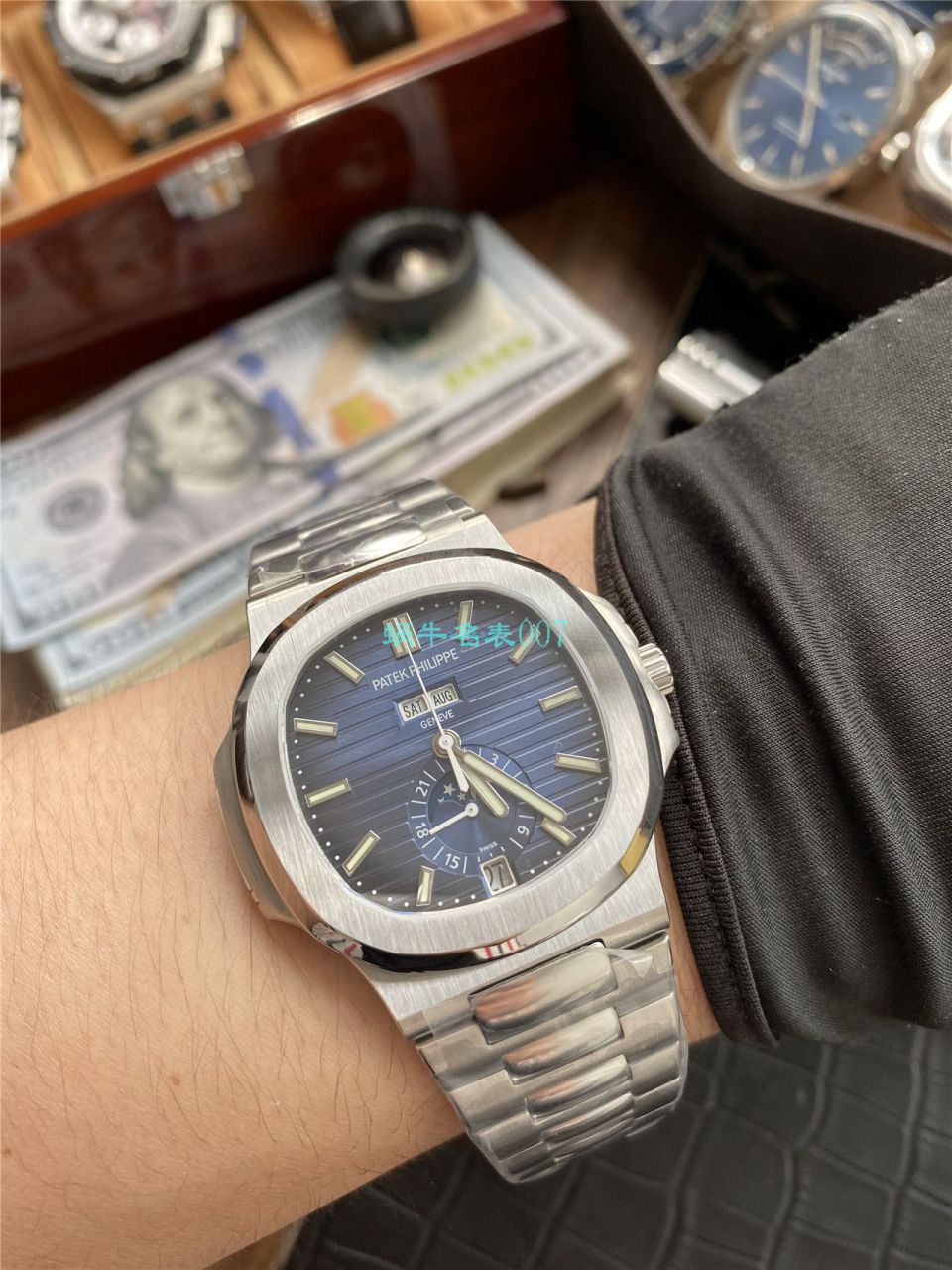 视频评测V9厂顶级复刻高仿百达翡丽鹦鹉螺5726/1A-014，5726/1A-010，5726/1A-001手表 / BD308