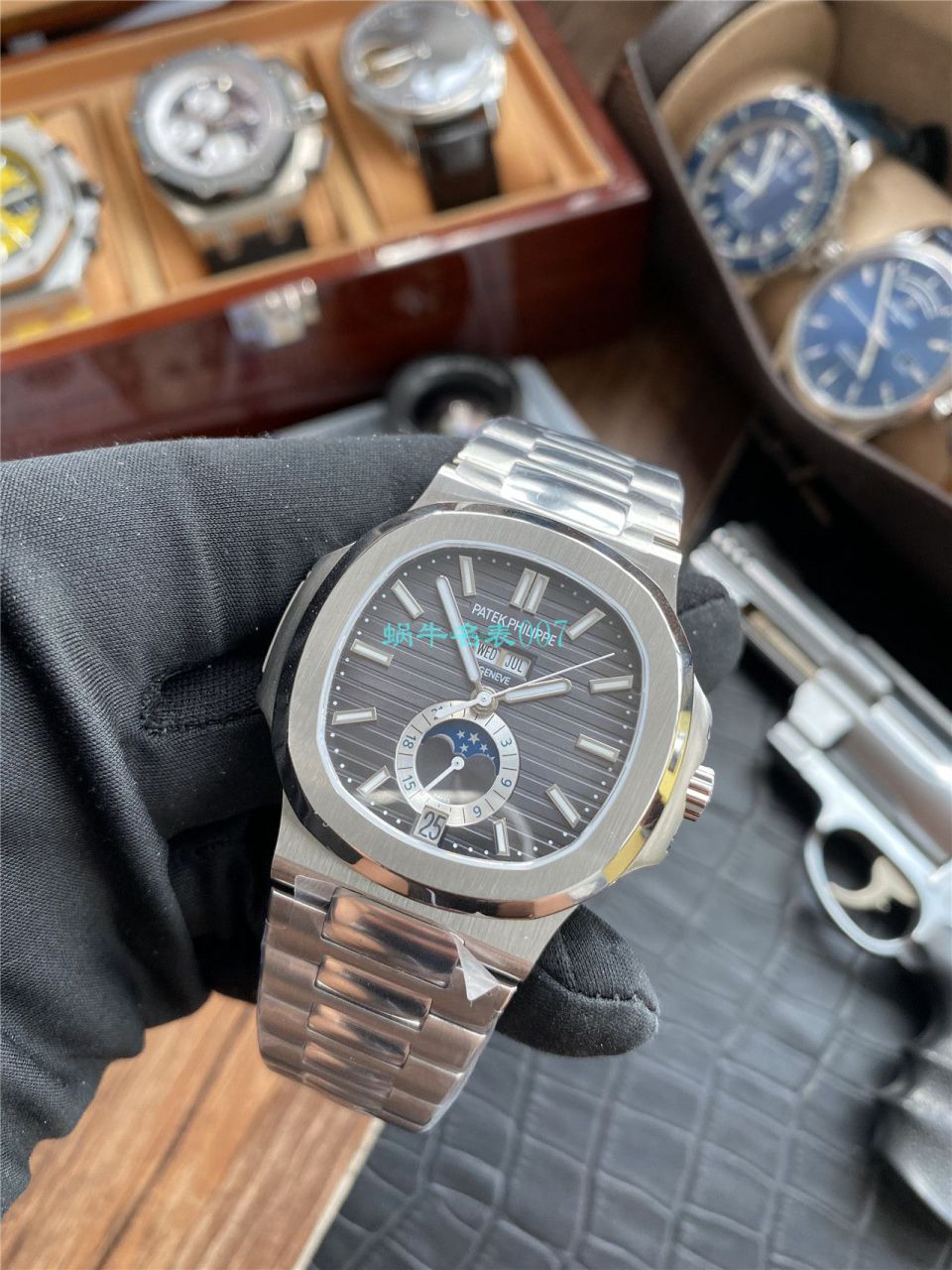 视频评测V9厂顶级复刻高仿百达翡丽鹦鹉螺5726/1A-014，5726/1A-010，5726/1A-001手表 / BD308